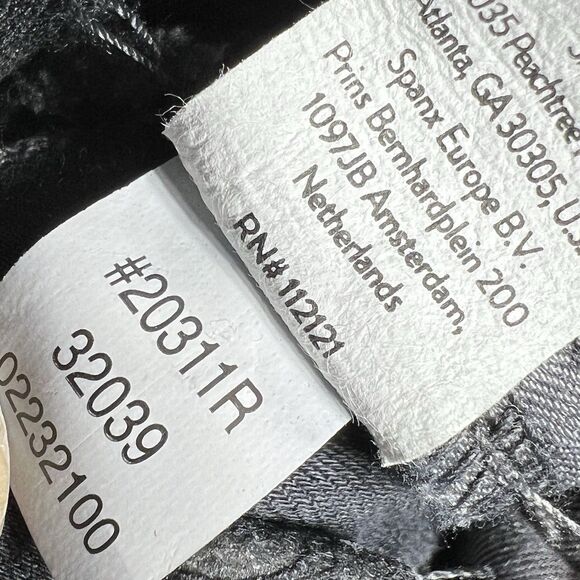 Spanx Stretch Twill Cargo Ankle Jogger Pants Black Stretchy Women’s Size Small - Picture 11 of 12